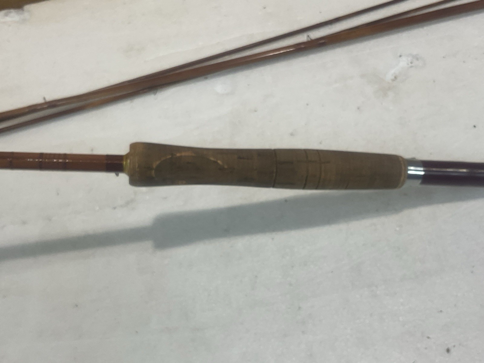 Vintage Southbend Bamboo 9’ Fly Rod # 47-9 3 Pc Set W/ Carrier Tube