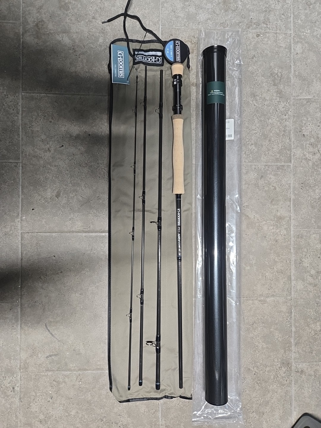G.Loomis NRX+ Saltwater 9′ 8 Wt. 4 Pc. Fly Rod NRX+ S 890-4