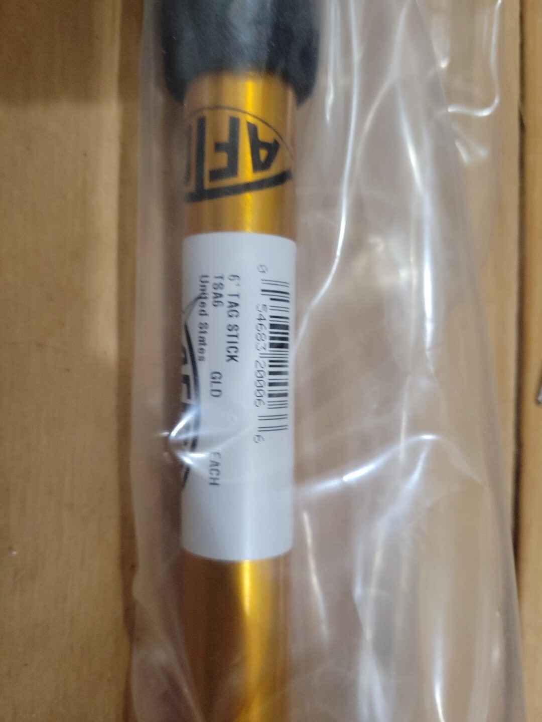New Gold Aftco 6′ Tag Stick