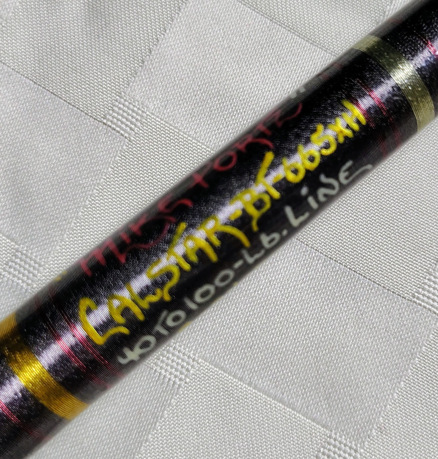 Calstar BT665XH To Custom Longfin Tuna Rod 40-100lb 80″ AFTCO Mike Portz