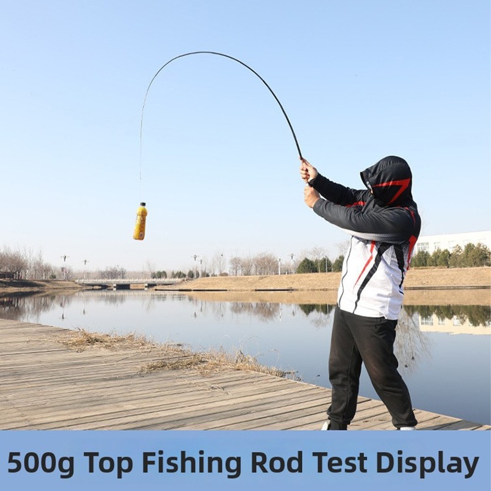 Carbon Fiber Stream Rod Lightweight 1.2m to 2.4m 27cm Collapsible Fishing Rod