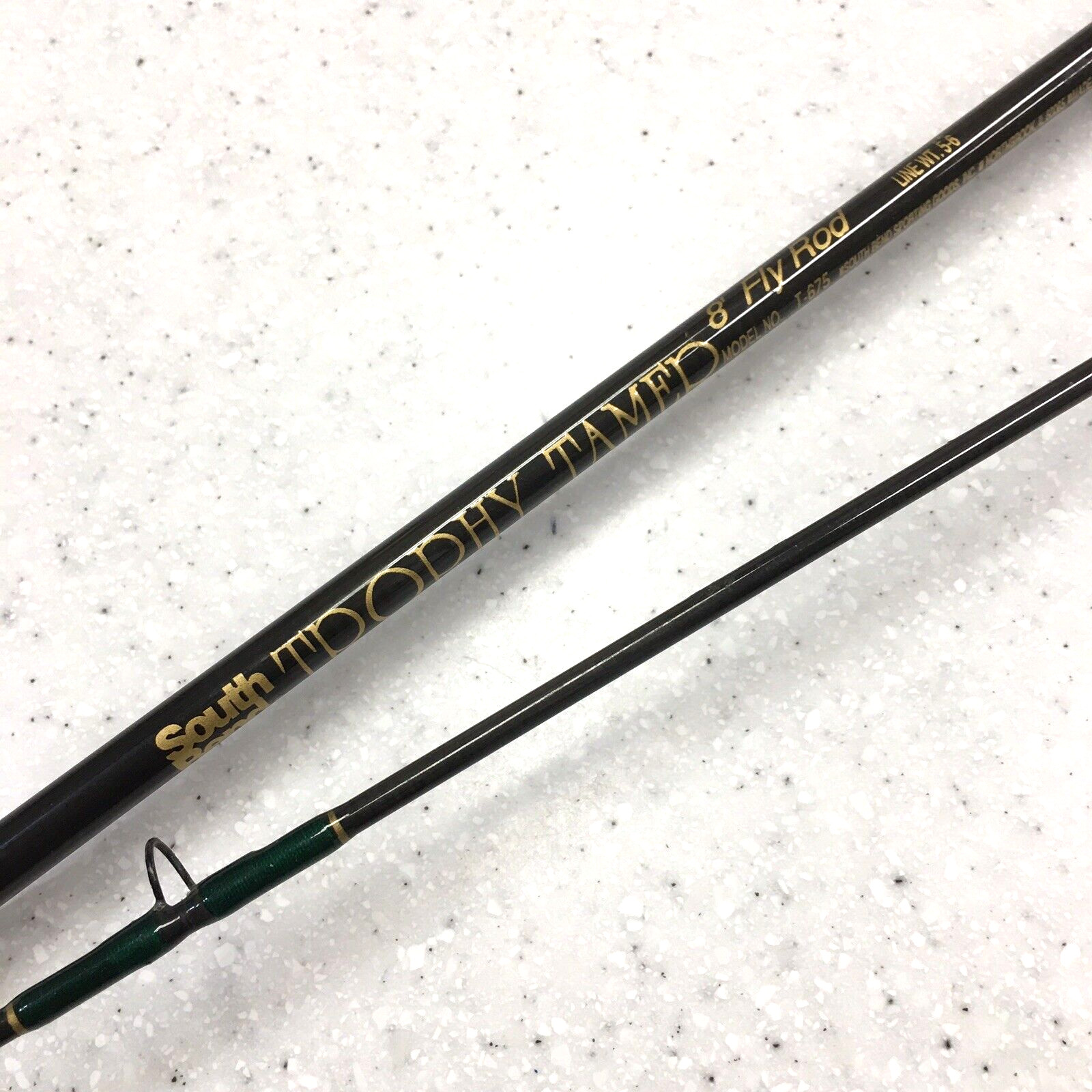 South Bend Trophy Tamer 8′ Graphite Fly Fishing Rod T 675 Martin Tuffy 63 Reel