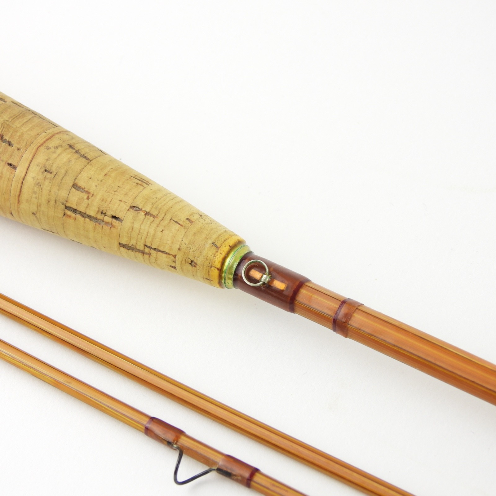 Jon M. Dann “Spring Creek Companion” Bamboo Fly Rod. 7’. 3wt. W/ Tube & Sock.