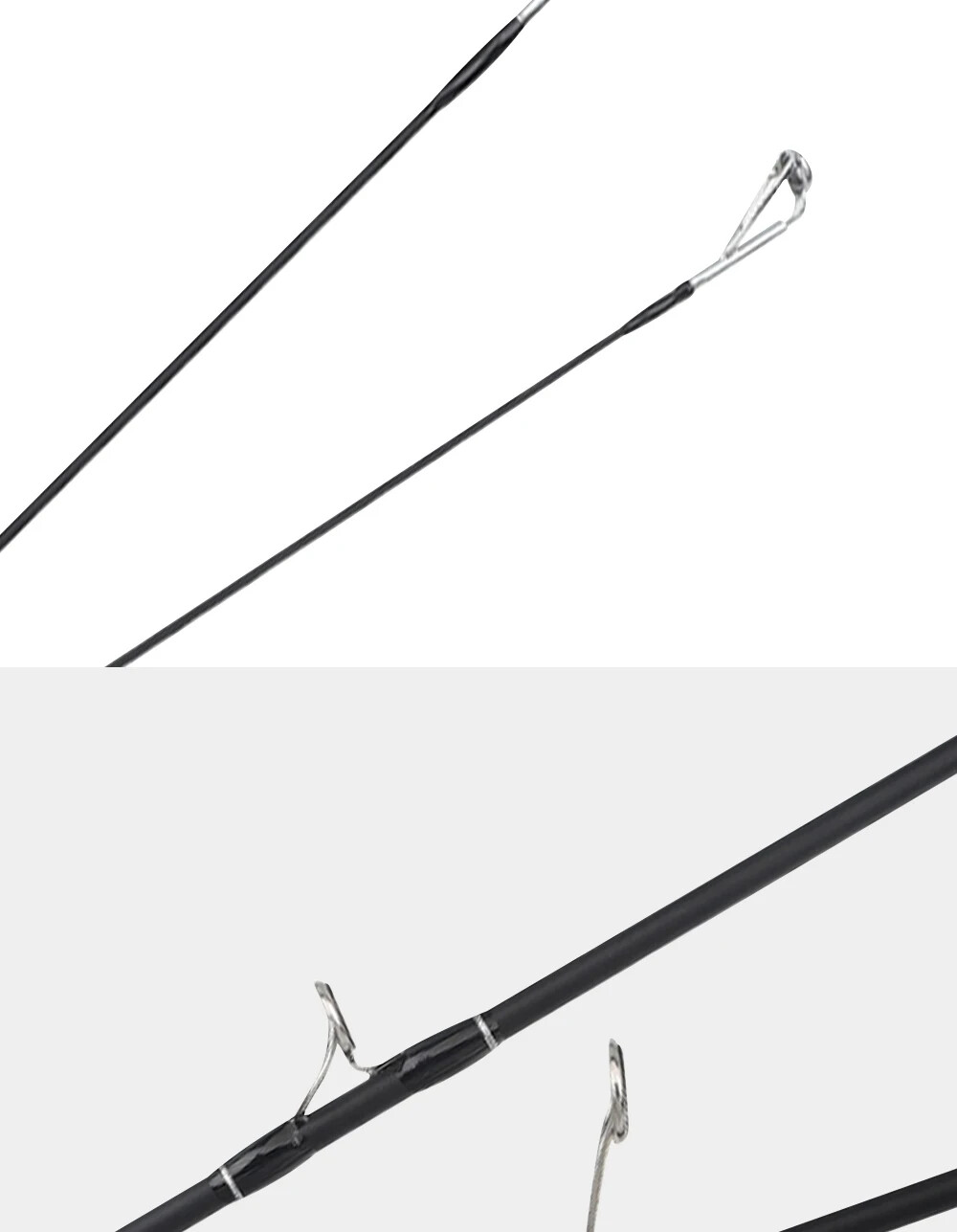 1.53m 1.65m 1.8m Fast Action Ultralight Spinning Casting Rod Carbon Fiber Pole
