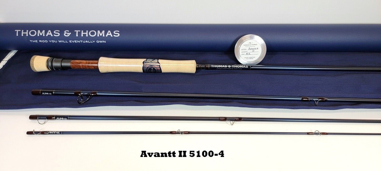 Thomas & Thomas Avantt II Fly Rod – 10’0″ – 5wt – 4pc – New – FREE FLY LINE