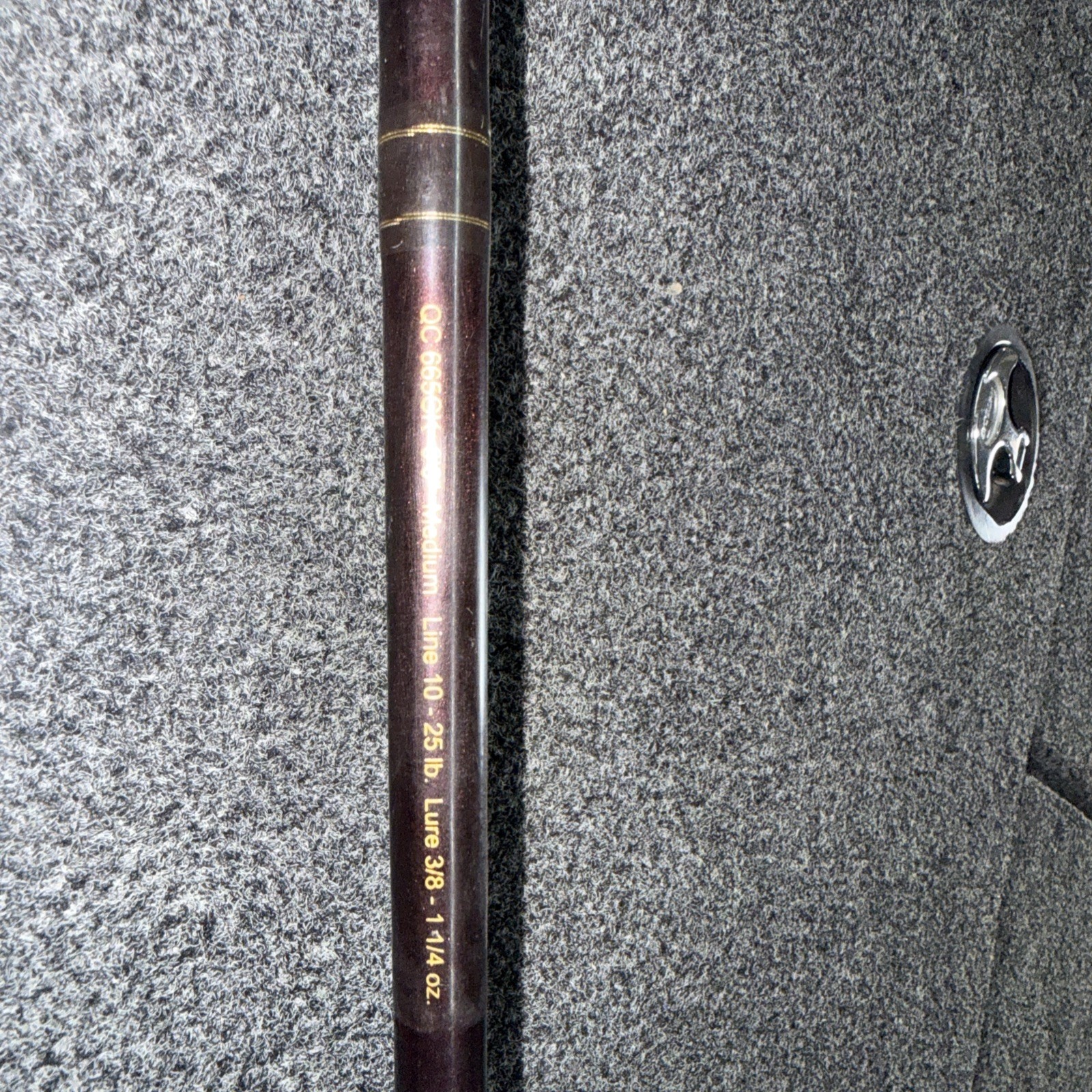 Vintage Quarrow Green Country ML1 6’6” QC 665CK Casting Rod