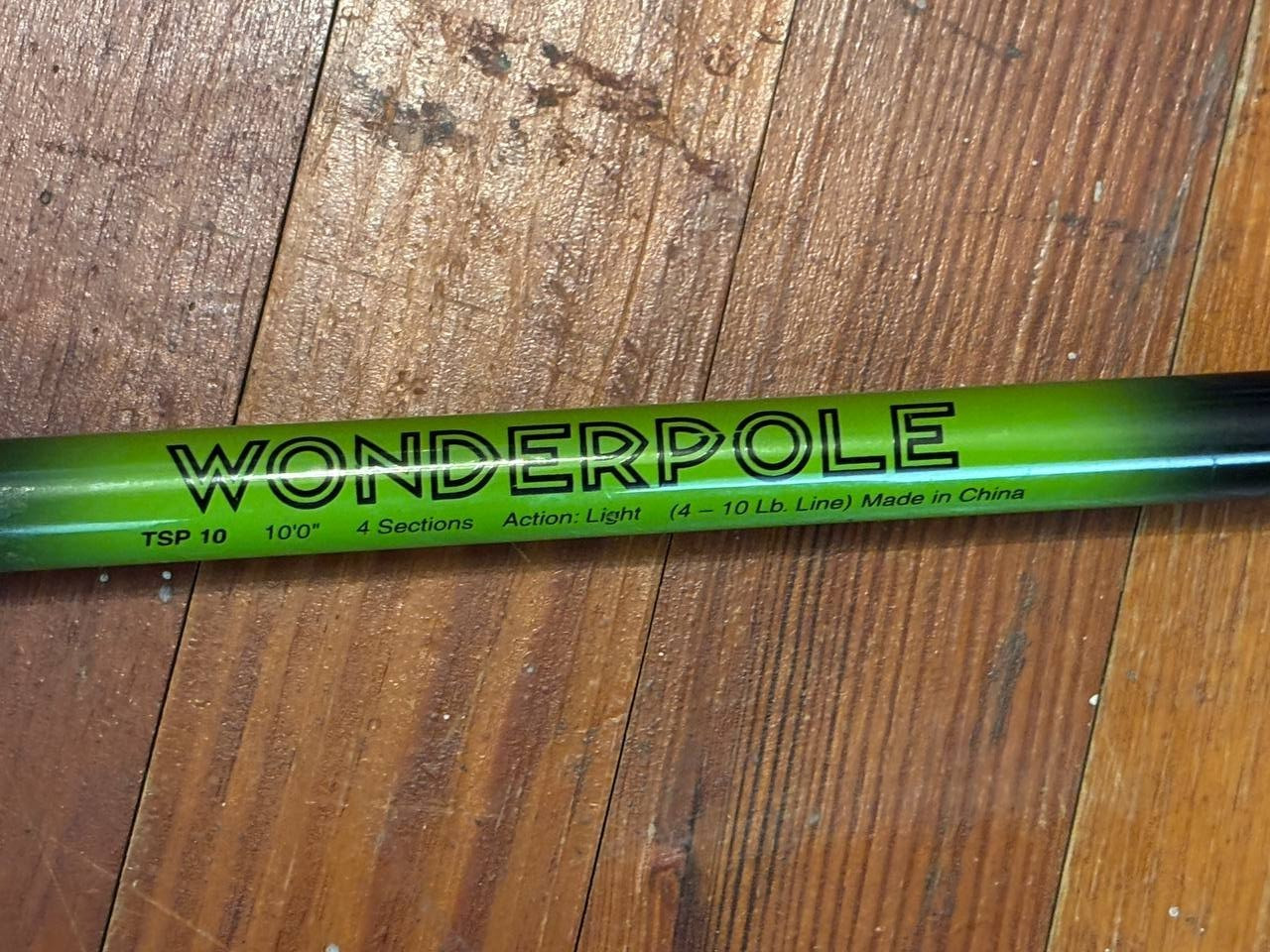 Wonderpole Fishing Rod Telescopic TSP10 10’ 4pc Tool Outdoor Sport PH9