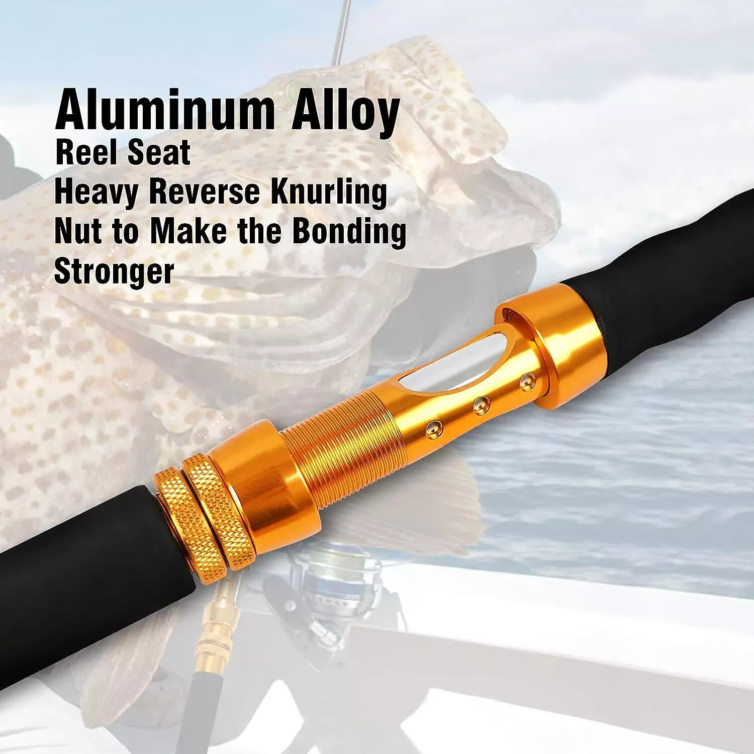 Jigging Spinning Rod Saltwater Offshore Solid Heavy Jig Fishing Pole 1PC & 2PC