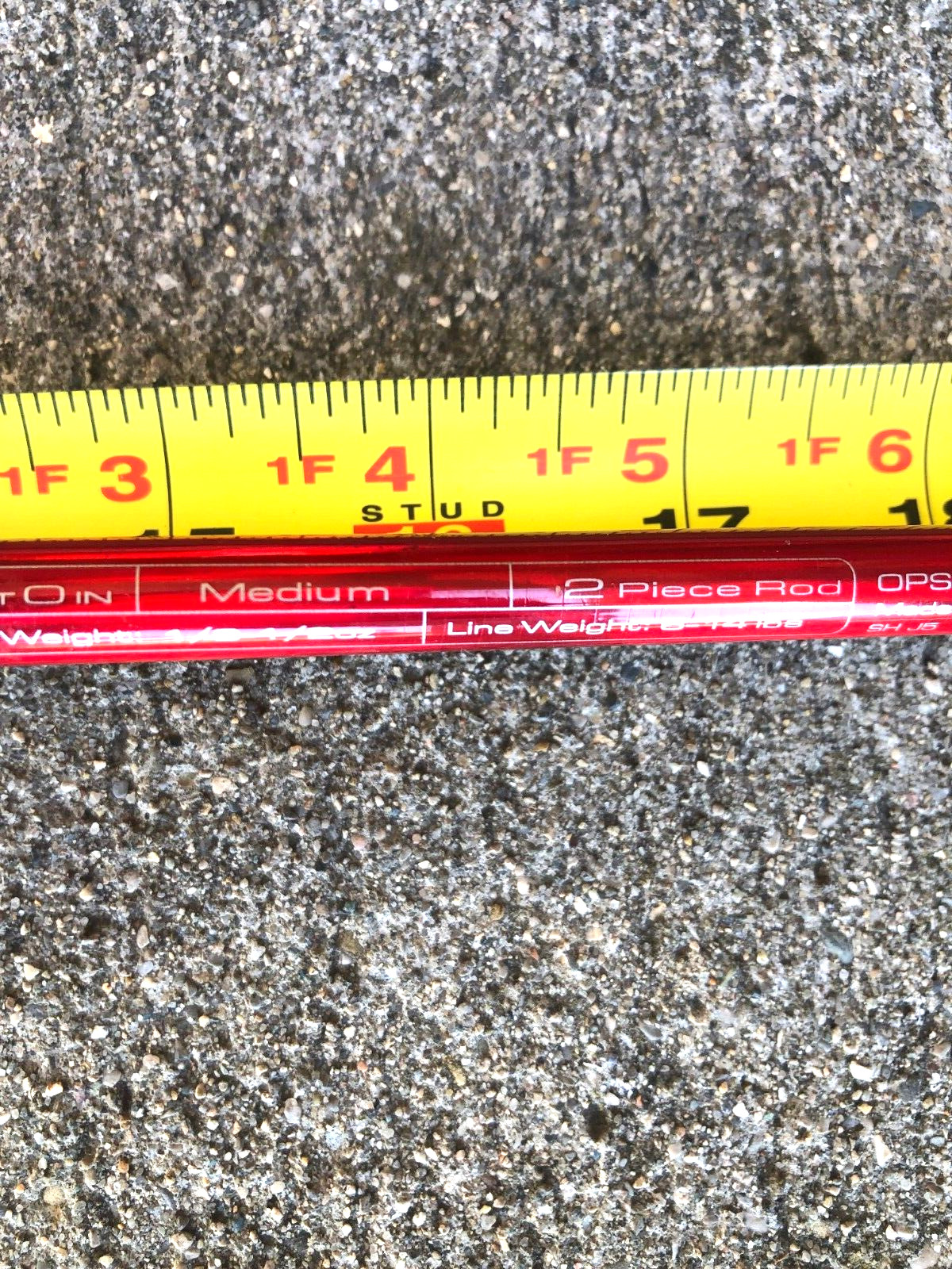 Quantum 6′ OPTIX QXCP 6 – 14Lbs OPS602MB Composite Graphite 2 PC Spinning Rod.