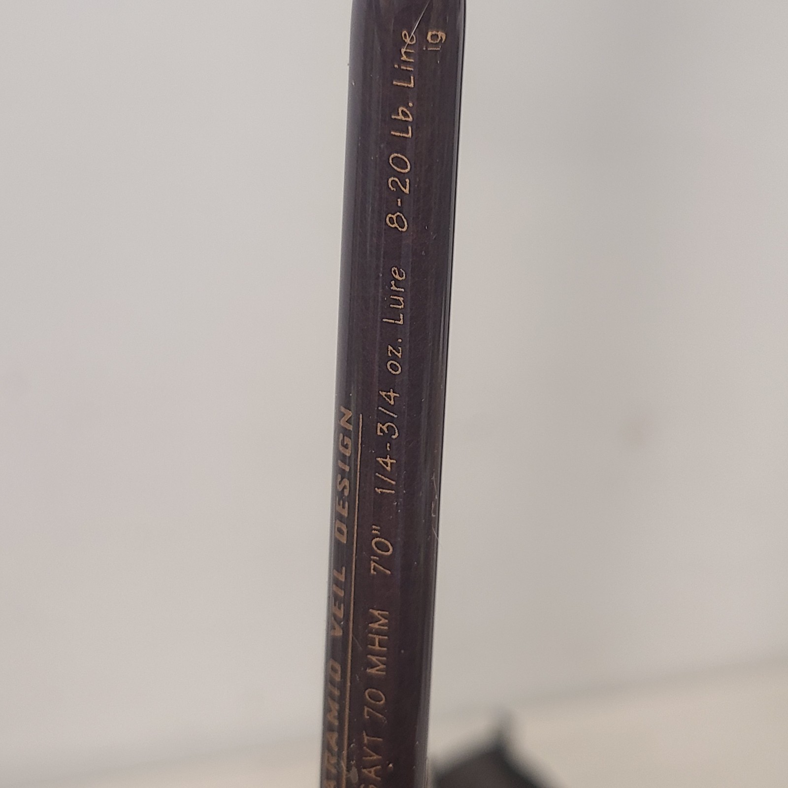 Rare Fenwick HMG AV Aramid Veil Design 7′ 1 Piece Spinning Rod W/Hard Case