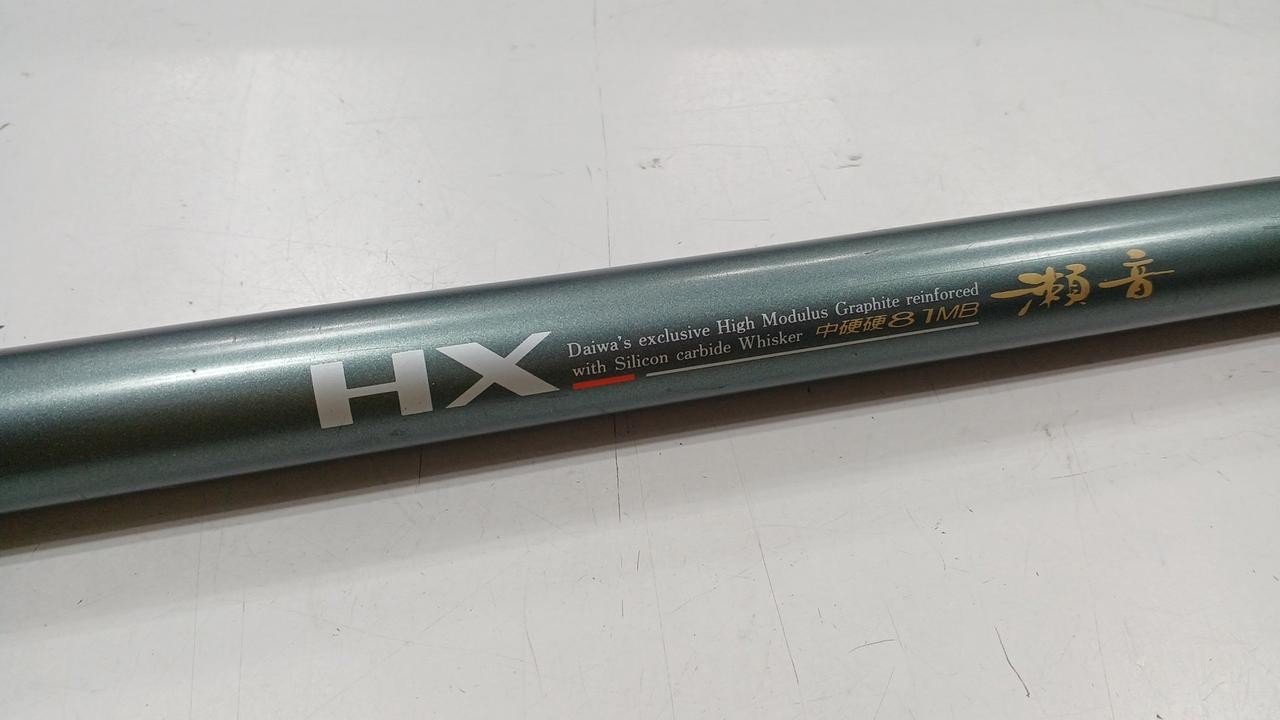 Daiwa HX Seon Medium Hard Ayu Fishing Rod 8.1ft, 0-3oz Load, 7pc, Used