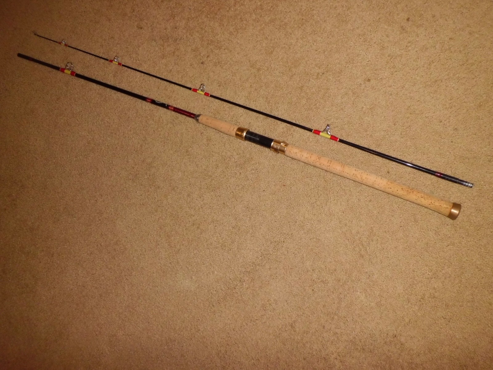 Vintage HARNELL 644R Salmon/Steelhead Casting 8’6″ Rod made in USA- 10-15 lb