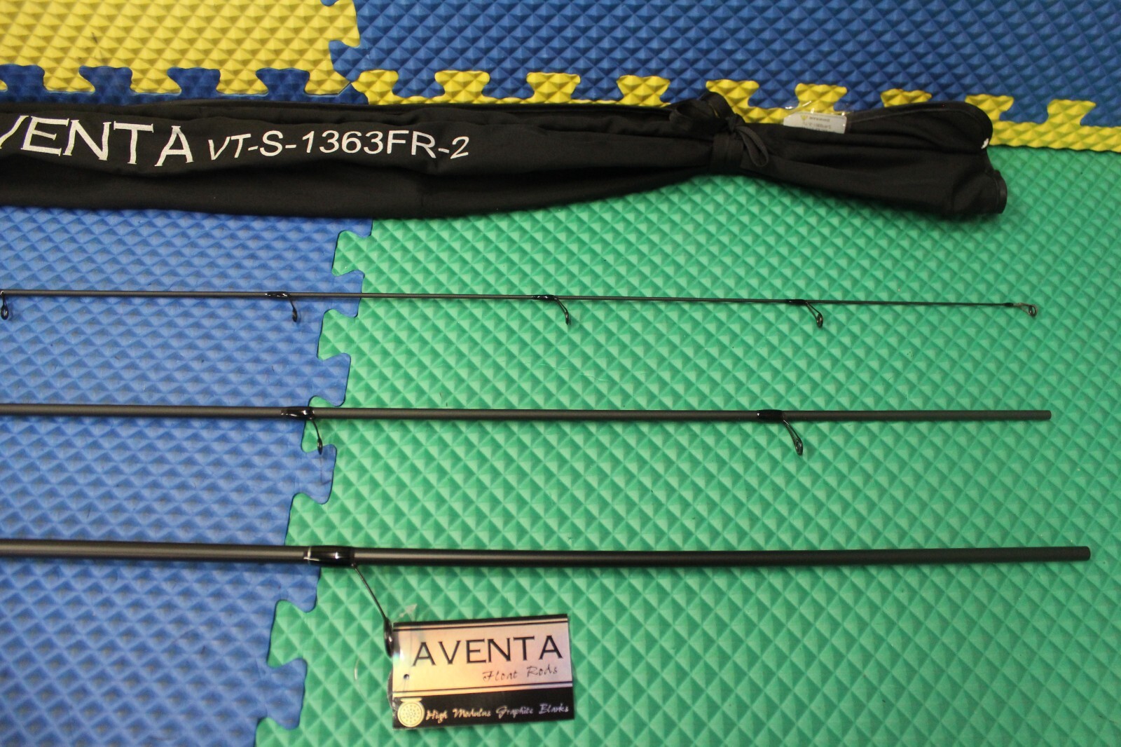 Okuma Aventa Float Rod with SLIP RINGS 13′ 6″ Graphite 3PC VTS-1363FR-2