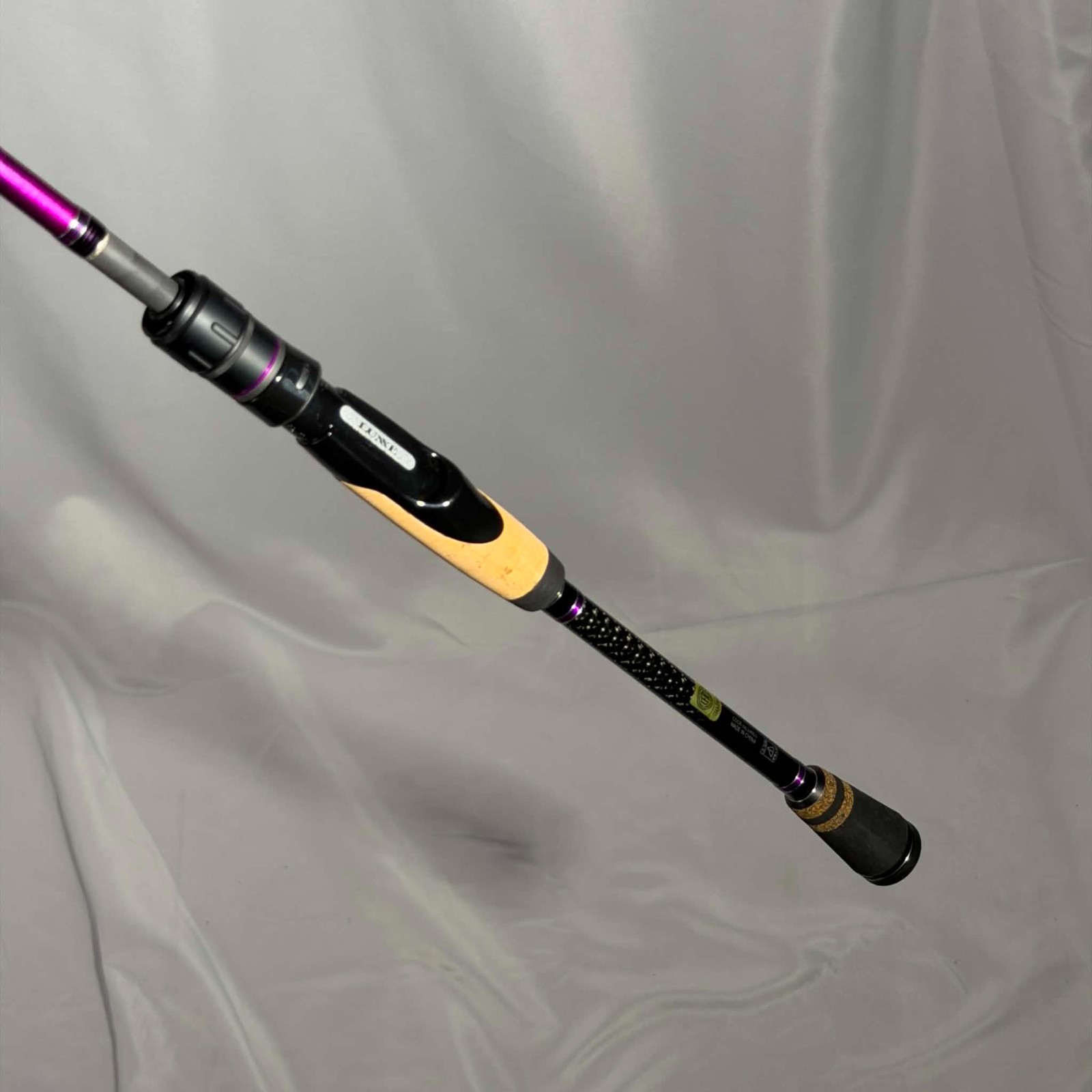 6’6 Gamakatsu Spinning Fishing Rod Luxxe Avenge 2 Piece Med-Light (S66ML-RF)