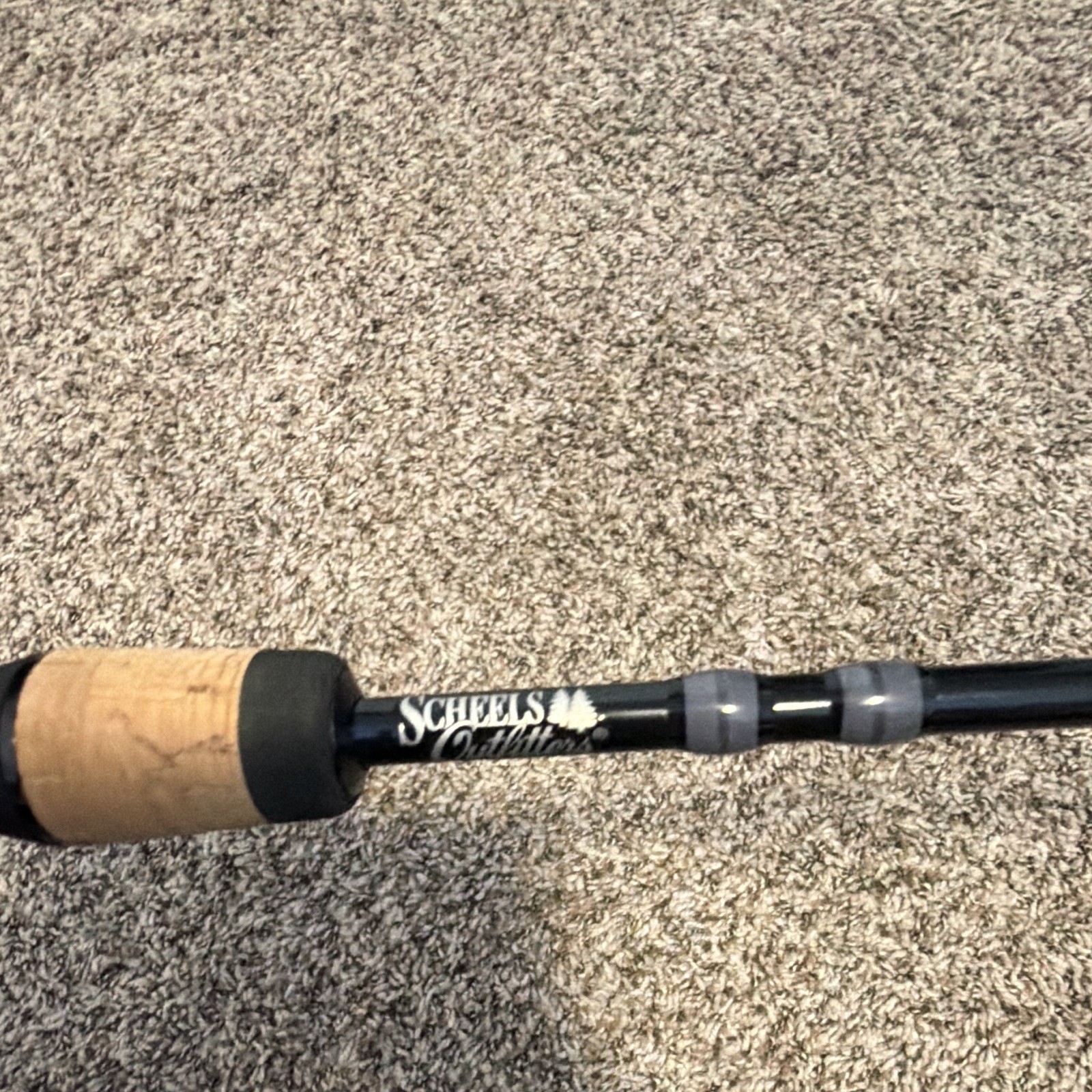 Scheels Pro Classic 6’6″ Medium Fast 3pc Spinning Rod with travel case