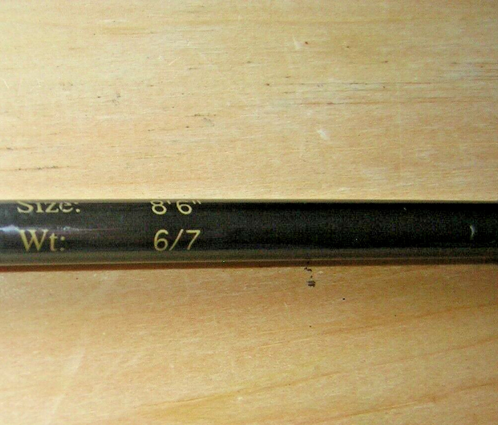 AuSable Graphite Model 7900-86 6/7 wt. 8’6″ 2 Piece Fly Rod-nice condition