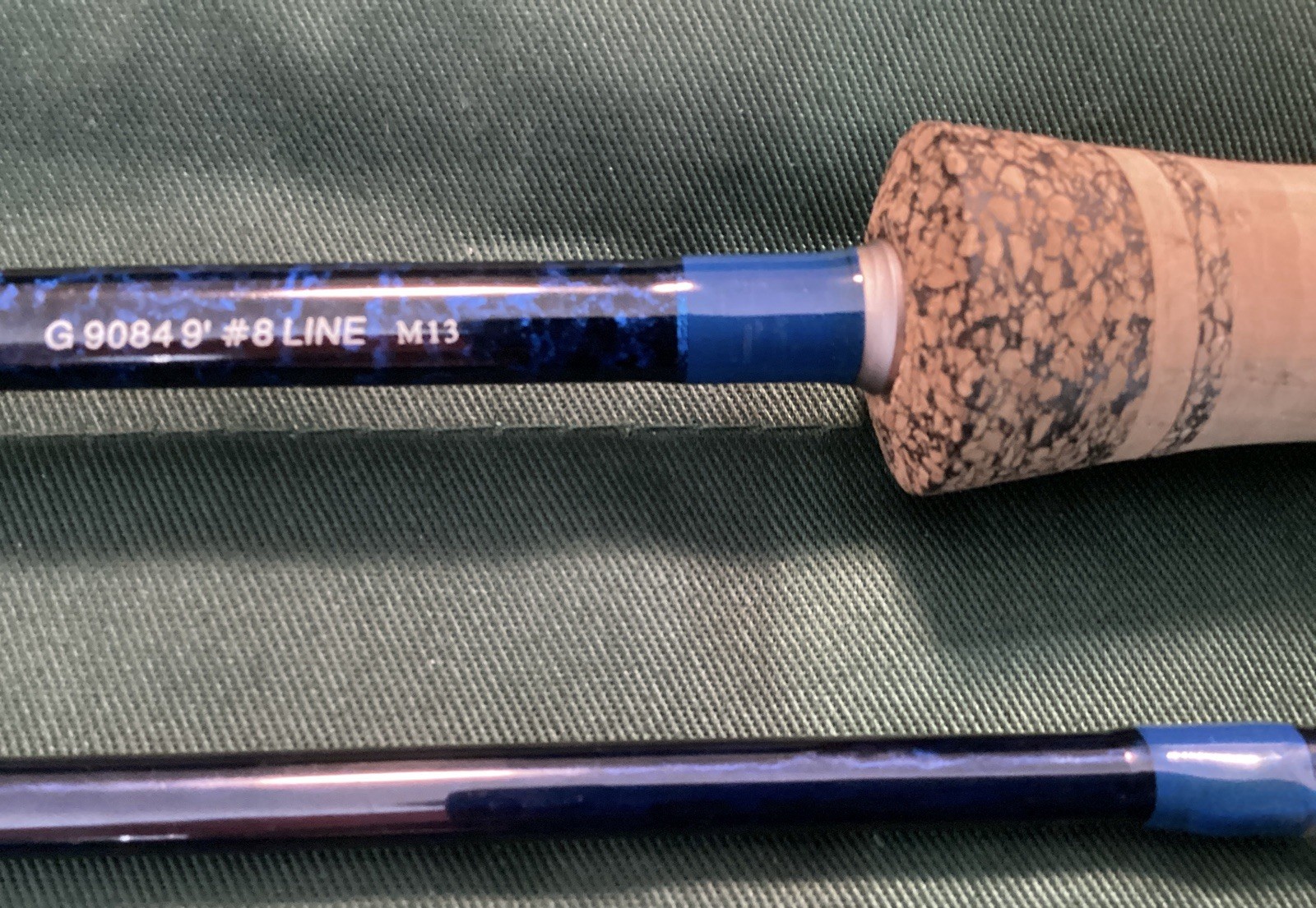 Gold Cup G9084 Fly Fishing Rod 9ft 8wt 4pc with Sock & Tube