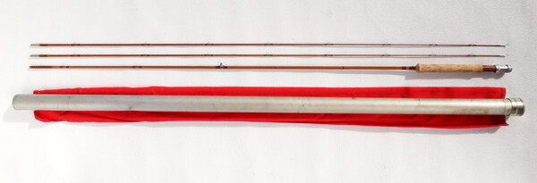 G.H.Hoｗells 8′ #5 2pc 2top Bamboo Fly Fishing Rod