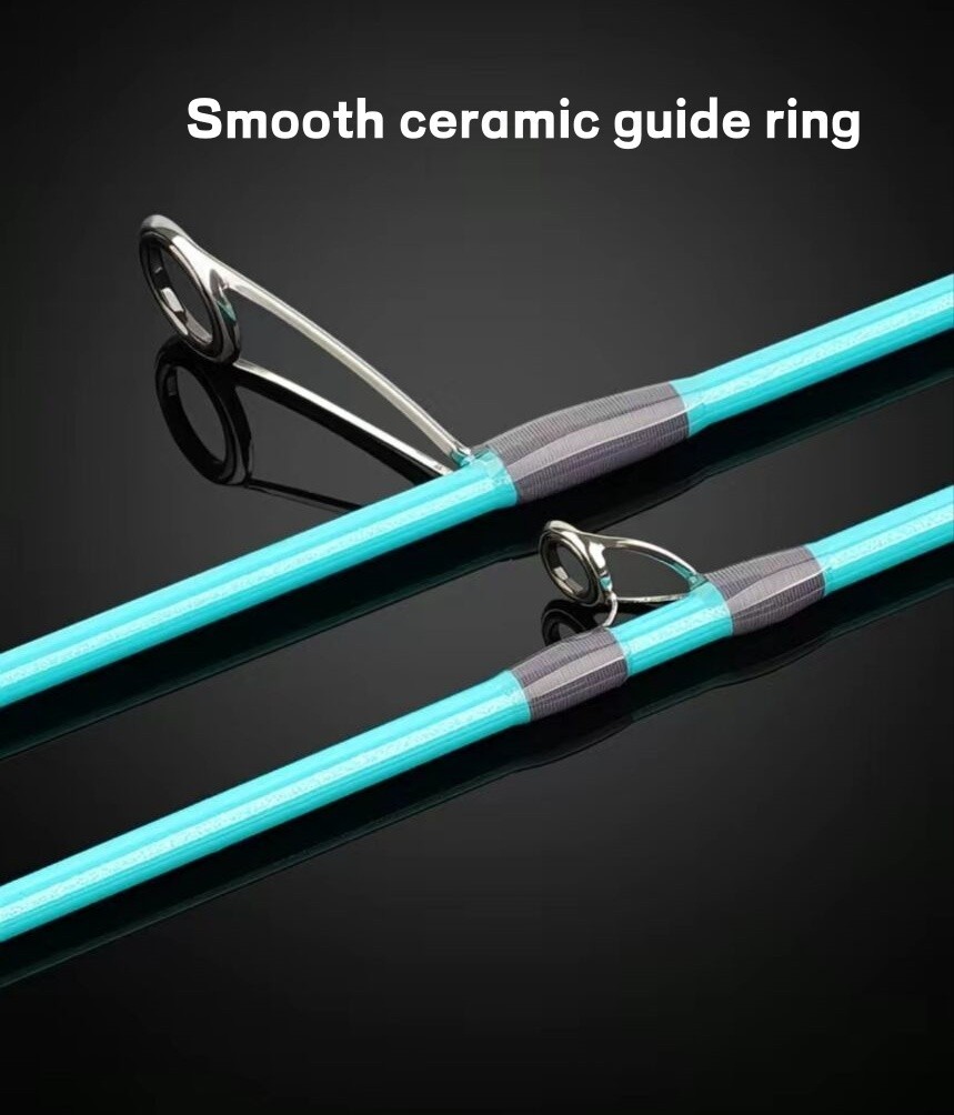 Portable Fishing Rod Carbon Fiber Ultra Light Spinning Casting Lure Fast Rods