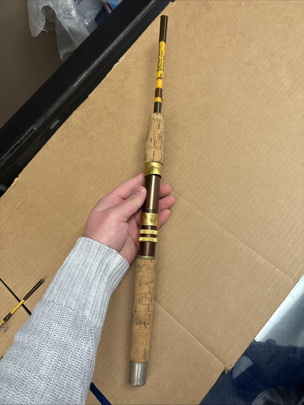 Eagle Claw Trailmaster #M4TMS 6 1/2 Fly Spinning Rod 4 Piece