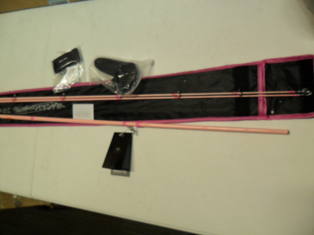 5 Rods Macaroon Bait Casting Fishing Rods,24Ton IM6 Graphite Carbon Fiber 3 Pc.