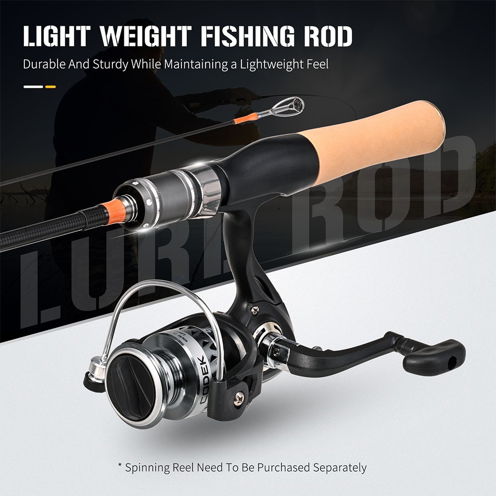 Telescopic Casting and Spinner Fishing Rod UL Power Compact and Lightweight