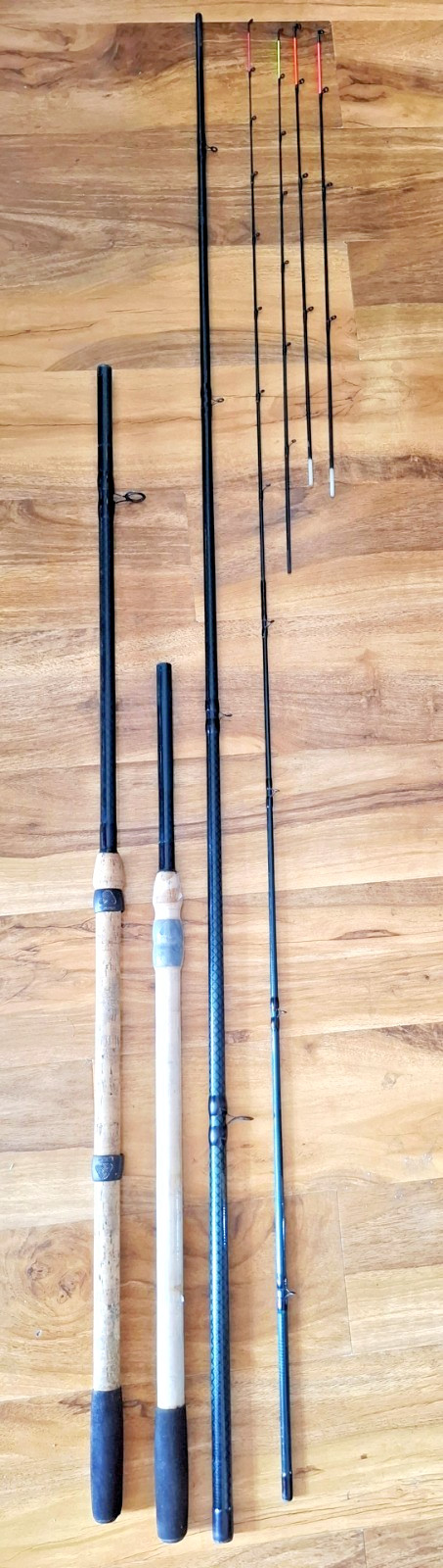 Leeda Feeder Fishing Rod Blue Diamond Method 12-13ft Coarse 3 Piece Cork