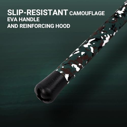 4-Piece Portable Surf Spinning Fishing Rod – Lightweight Carbon Fiber, Travel-Fr