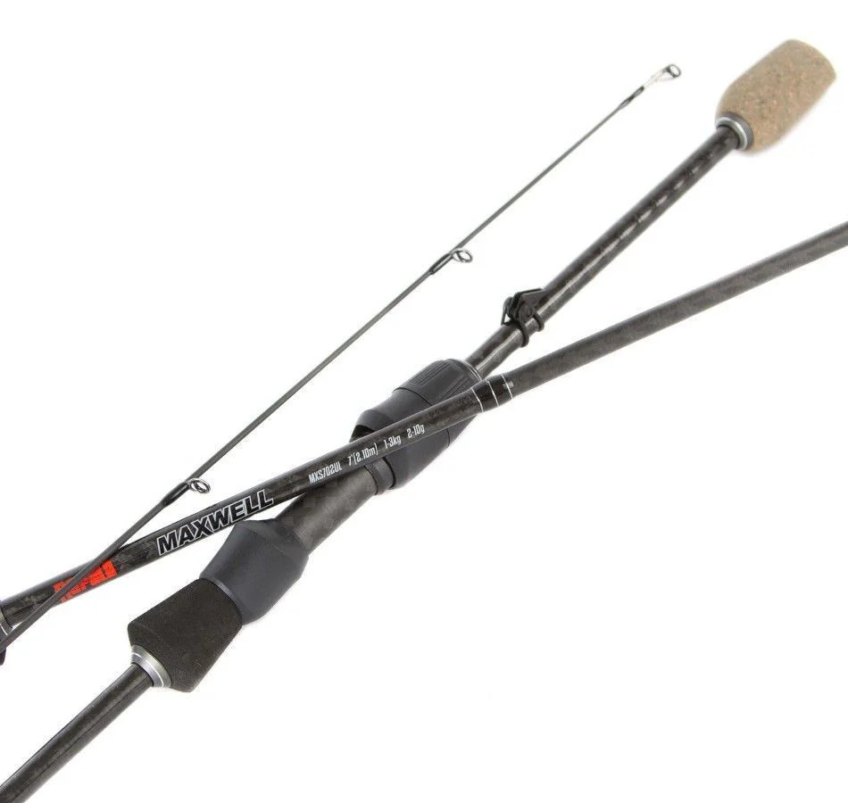 Rapala Maxwell 7′ 2pc 2-4 kg 30 Ton Graphite Spin Fishing Rod MXS702L Light