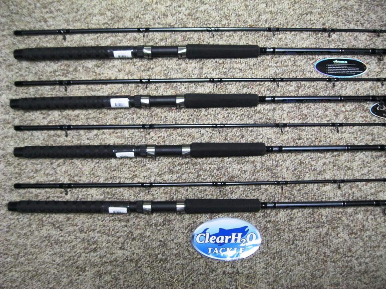 4PK Okuma Classic Pro GLT Downrigger Rods (PICK MODELS)