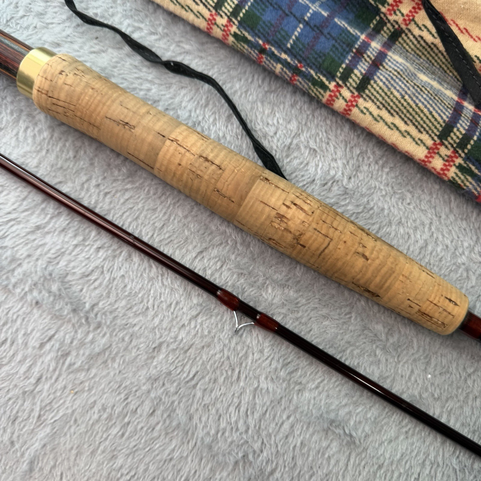 Vtg G Loomis IM6 9′ #3wt 2pc Fly Rod + Original Case & Sock EXC Y248