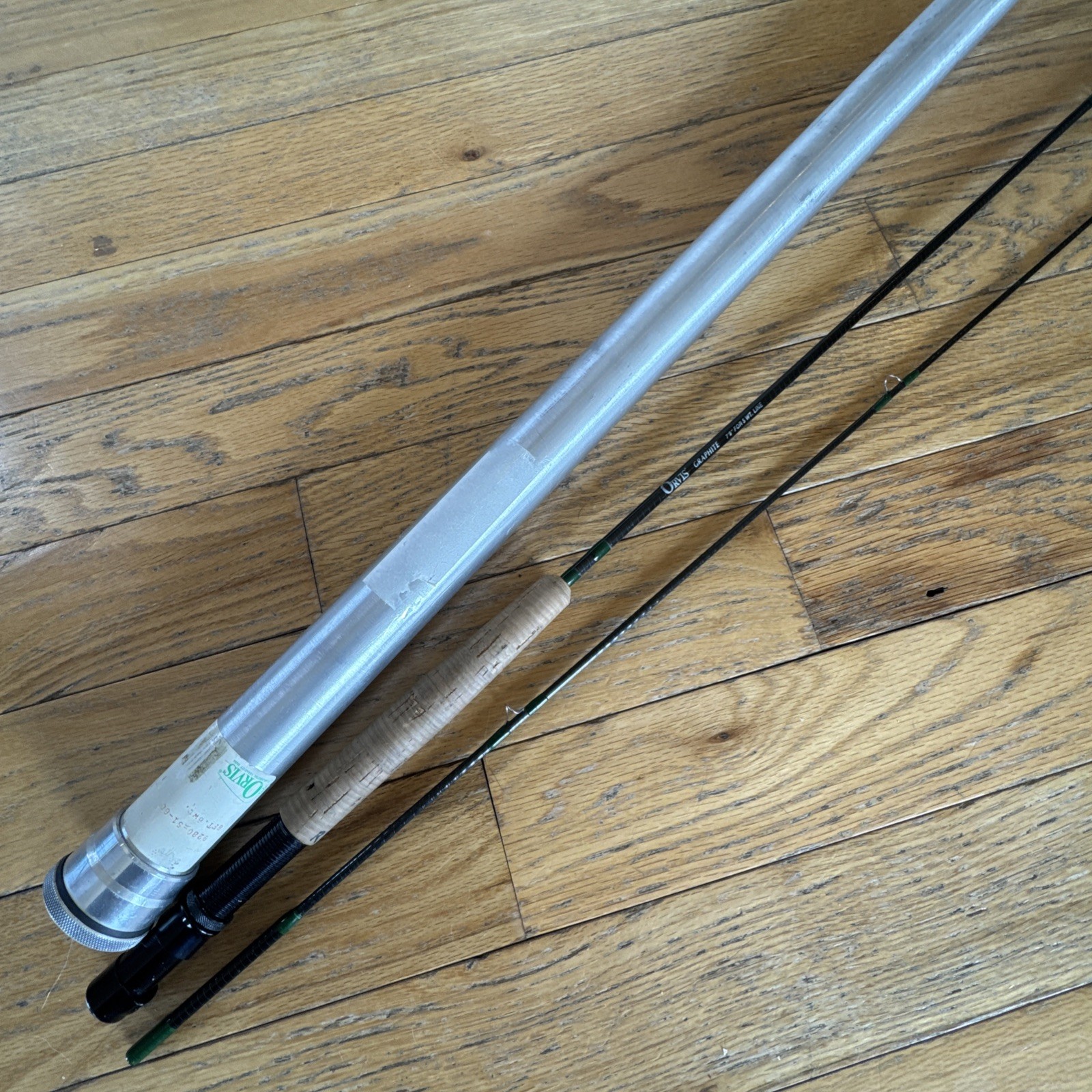 Orvis Graphite 7’9″ 5wt Fly Rod 2pc Early 1980s Superfine Era Trout Rod w/ Tube