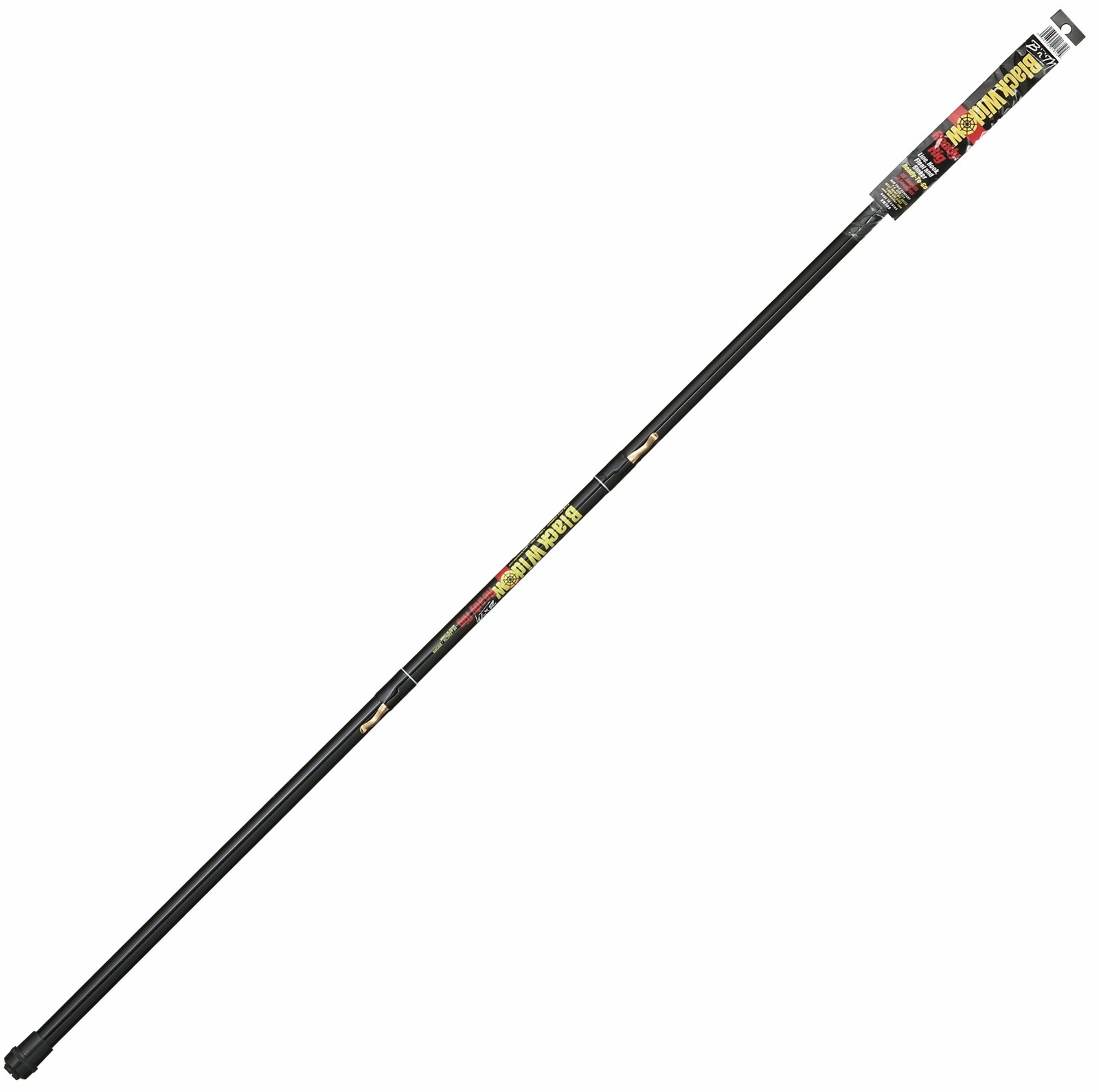 2 pack Pole Black Widow Ready Rig 13ft Telescopic Panfish Pole