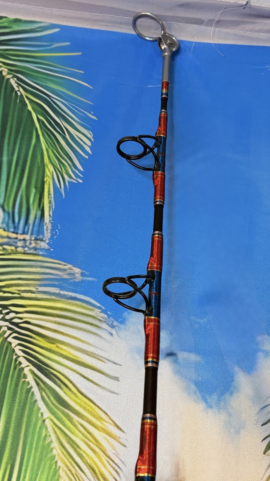 Calstar BT6465H Custom Conventional Tuna Rod The Longfin Offshore Saltwater RED