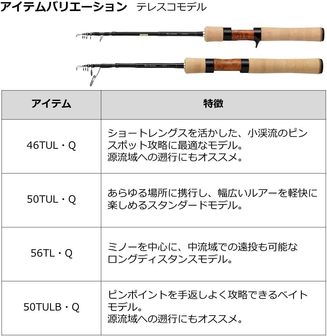 DAIWA Trout Rod Wise Stream 53LB-3 (multi-piece spec.) 05809559 New
