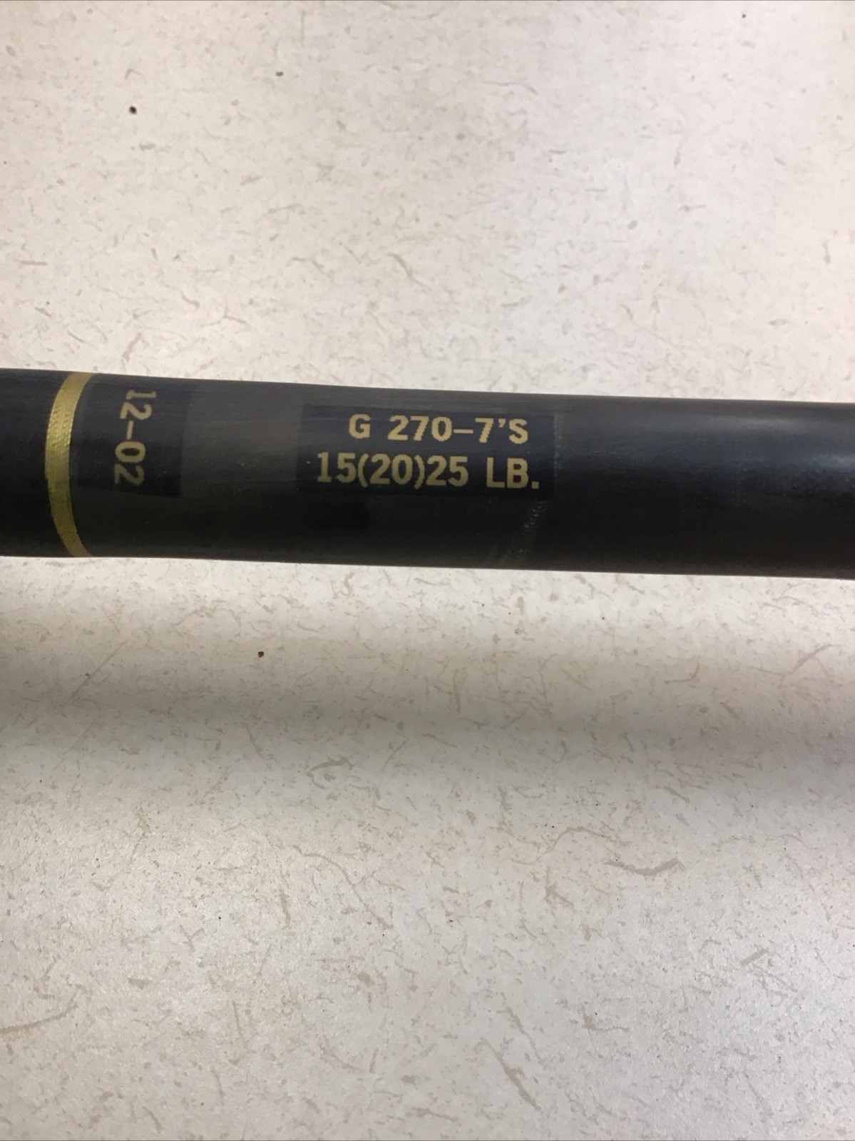 Seeker Fishing Rod / Pole 7ft G270-7’S 15(20)25 Black Steel “Local Pickup Only”