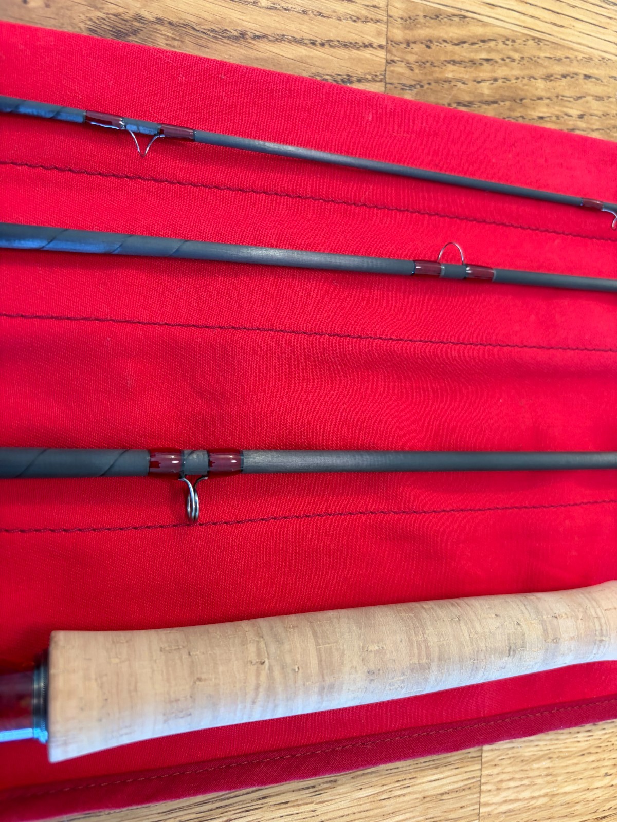 Custom North Fork Composites Classic F803 8′ 3 wt Fly Fishing Rod Recoil Guides