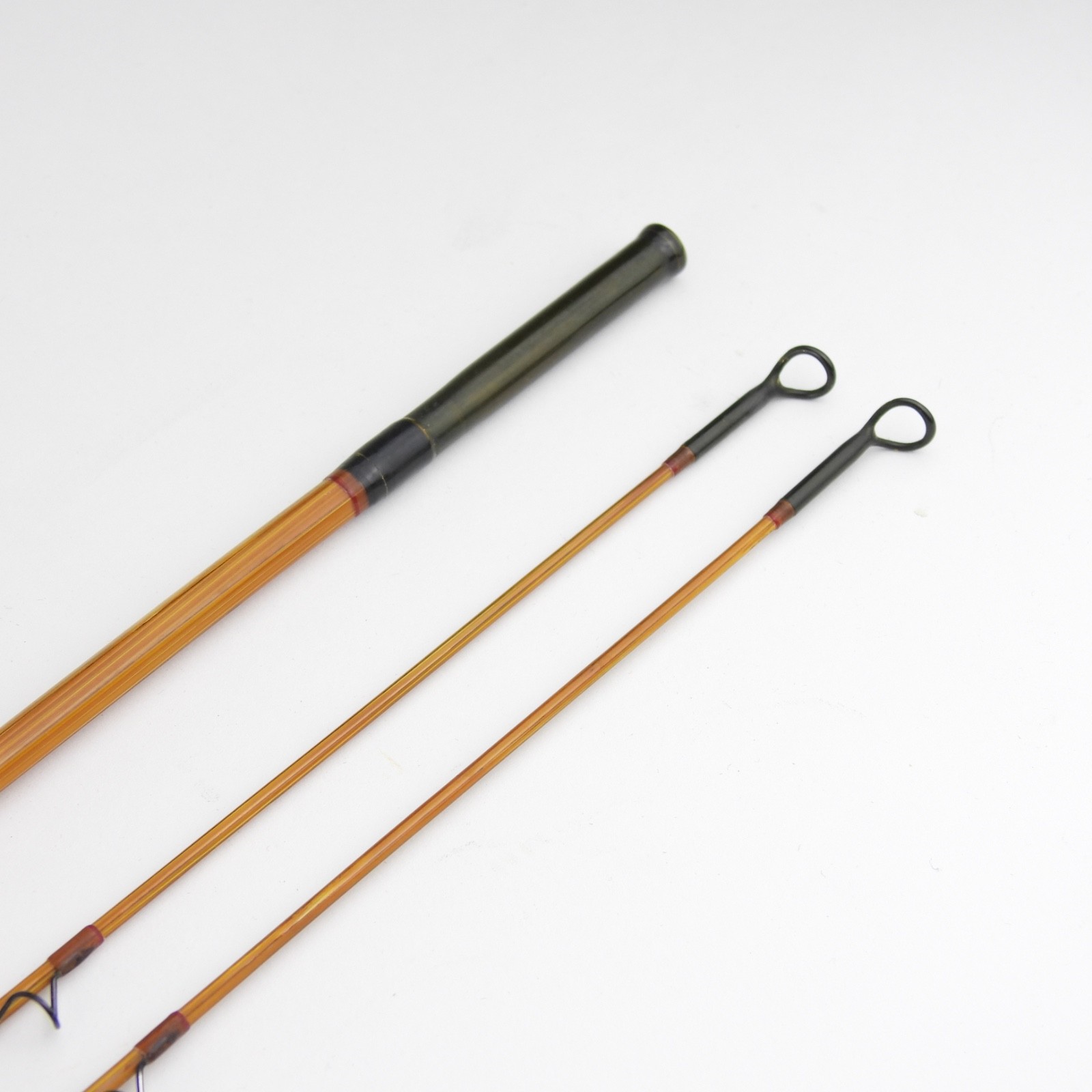 John M. Dann “Oatka Creek Companion” Bamboo Fly Rod. 8’. 4wt. W/ Tube & Sock.