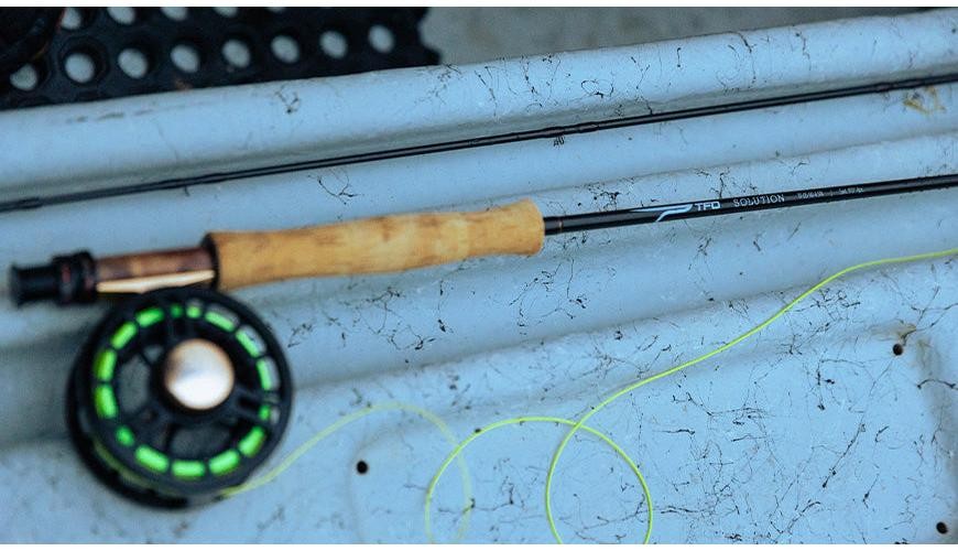 TFO Solution 4wt 9′ Fly Rod | Temple Fork Lifetime Warr. FREE SHIPPING