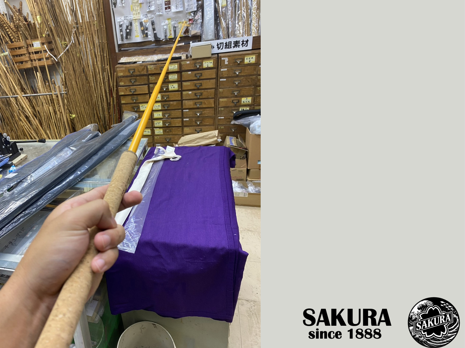 JDM Fly Fishing Rod All Freshwater Fish 10ft Ultra Light Carbon SAKURA Japan