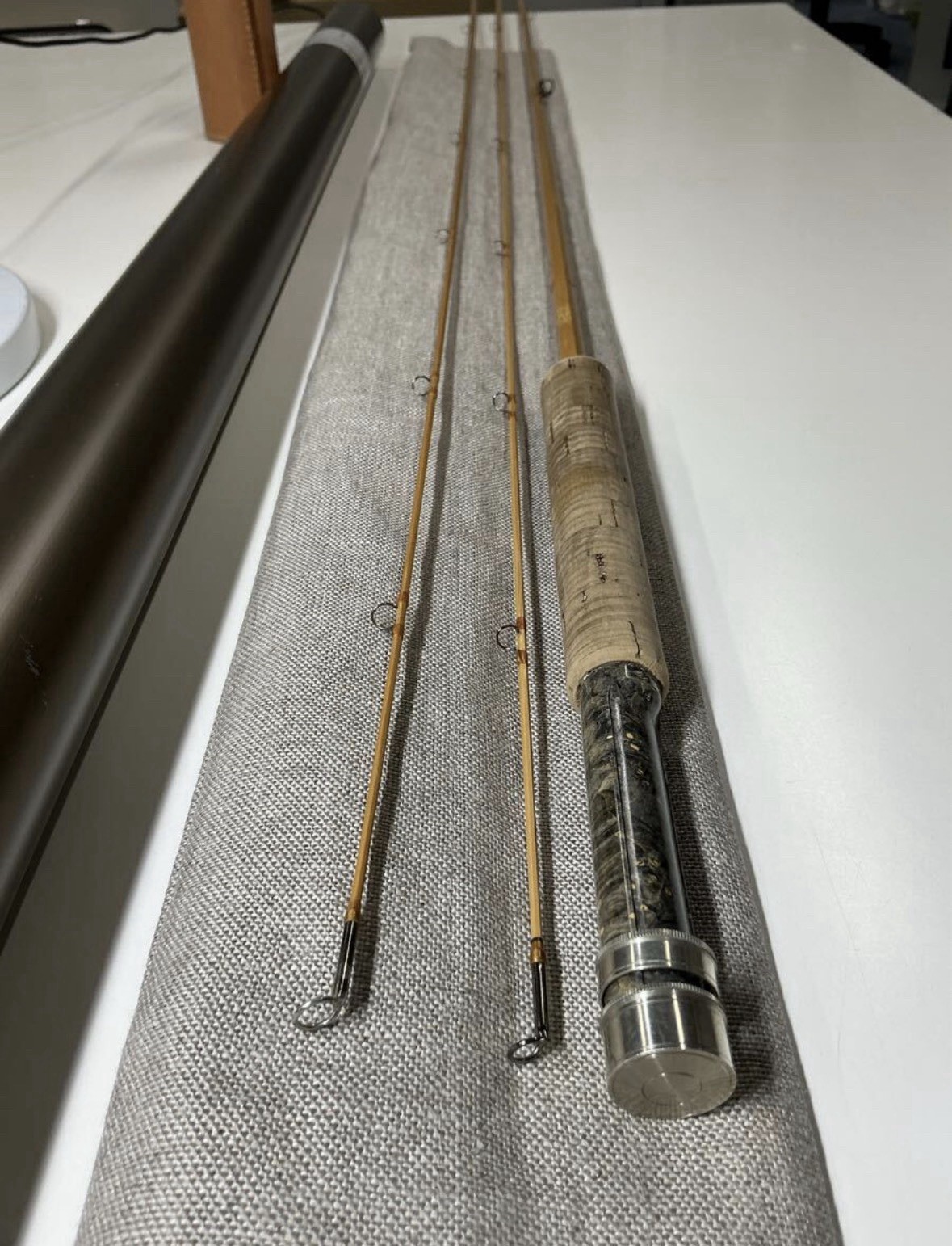 Akimaru 7’6″ #4 2tip 2top Bamboo Rod Fly Rod Free Shipping DDP