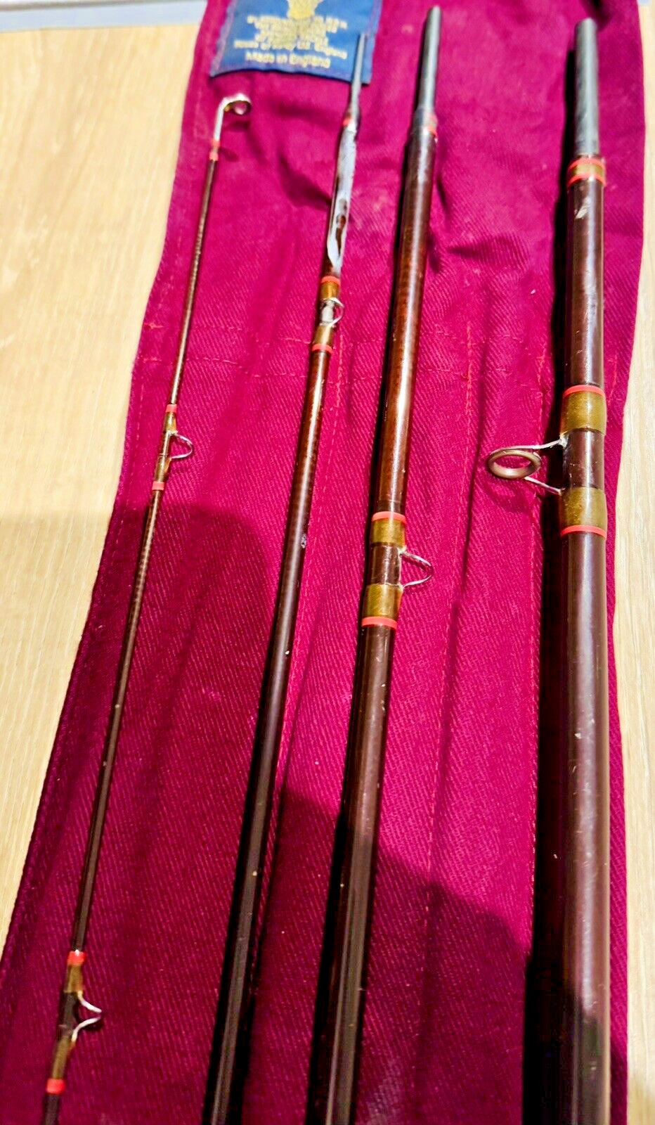 Classic Hardy Sovereign 11 Foot #5/7 Carbon 4 Piece Fly Rod & Bag
