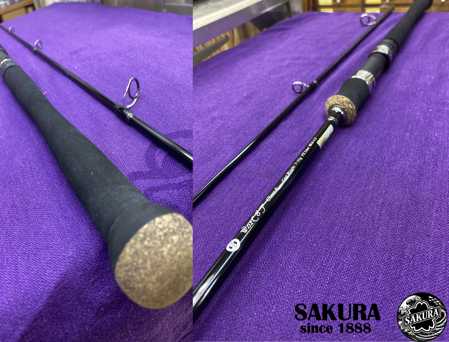 JDM Spinning Rod Metal Jig Casting All Saltwater Fish 9ft Carbon SAKURA Japan