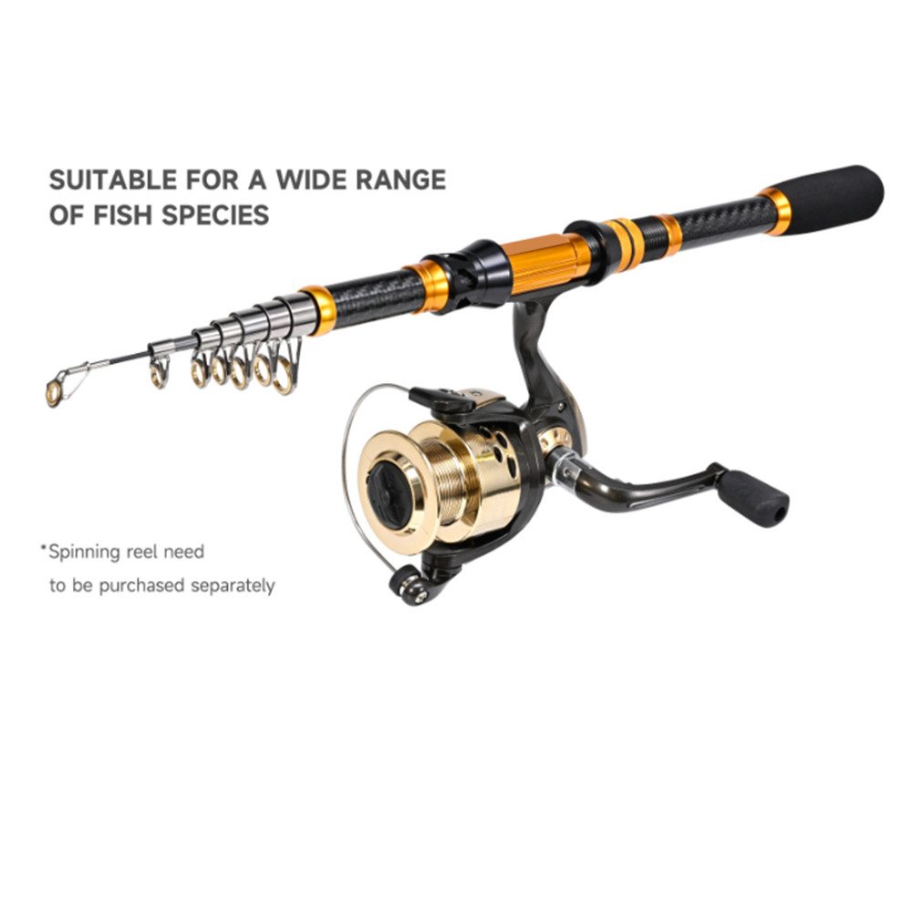 High Heat Dissipation Carbon Spinnings Fishing Rod Short Section with EVA Grip