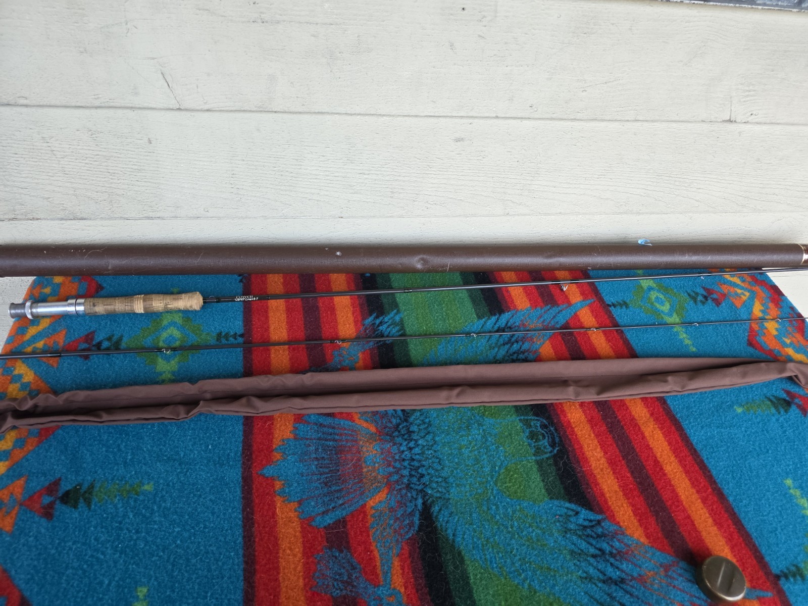 Powell WB90T 9′ 6/7 WT 2pc Fly Fishing Rod with tube