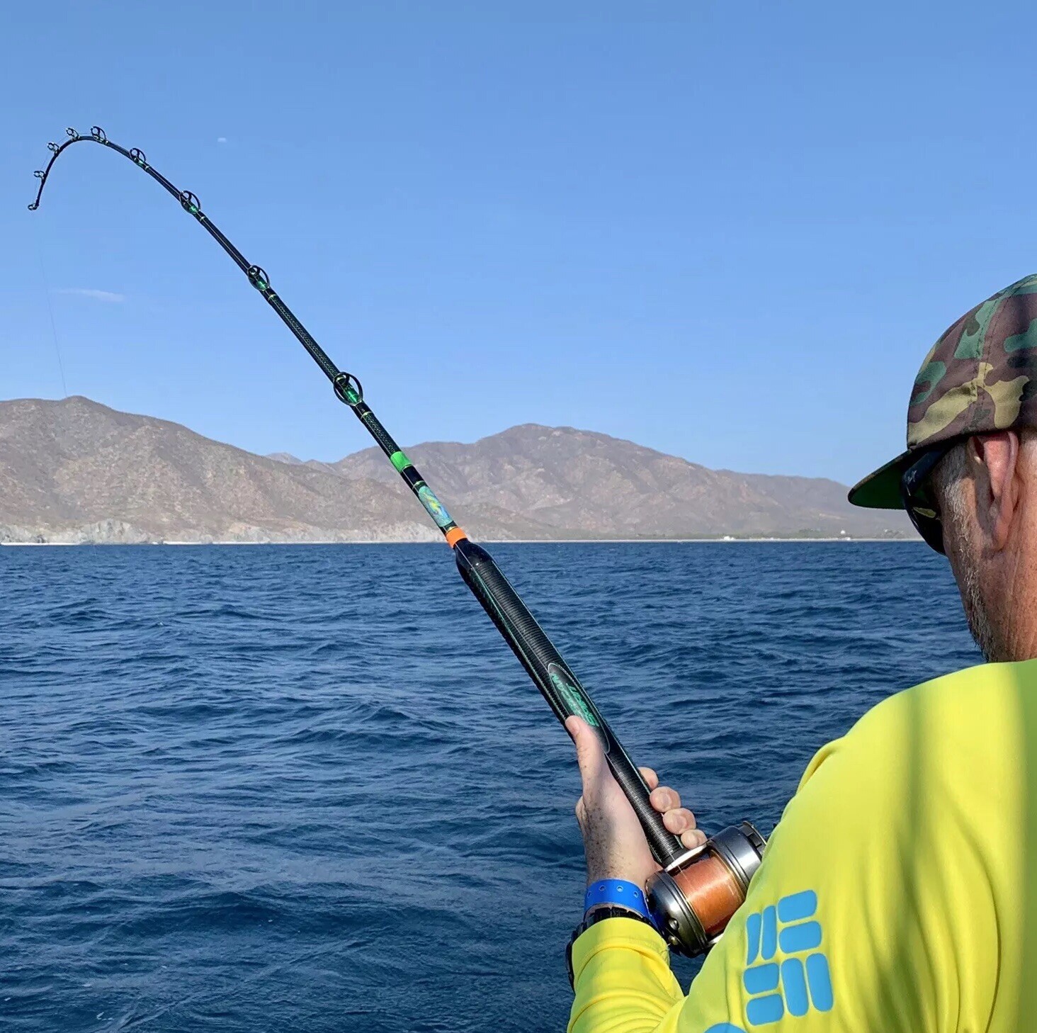 Saltwater Fishing Casting Rod/ Offshore Fishing Casting Rod 7′ 6″ 1PC 60-120LB