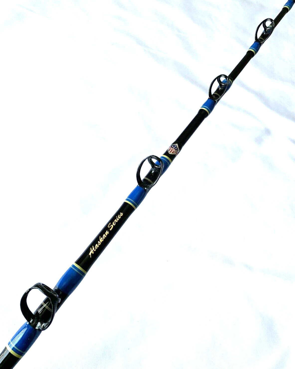 Seeker AK6455XXH-5 1/2’C Alaskan Series 50(80)130Lb Halibut 5.5F Fishing Rod USA