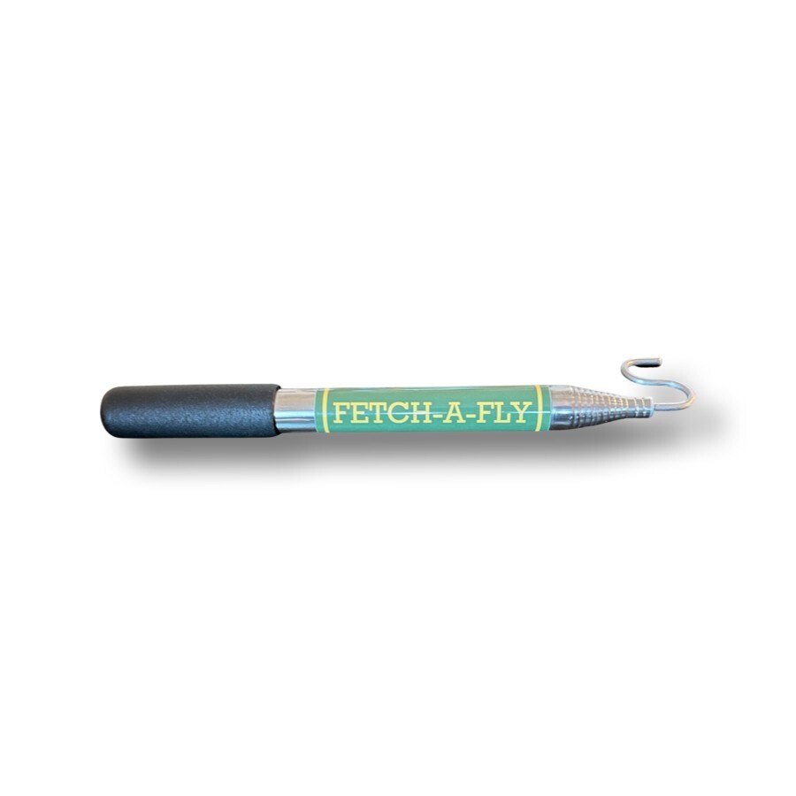 Fetch-A-Fly: Stainless steel, telescopic pole for retrieving flies