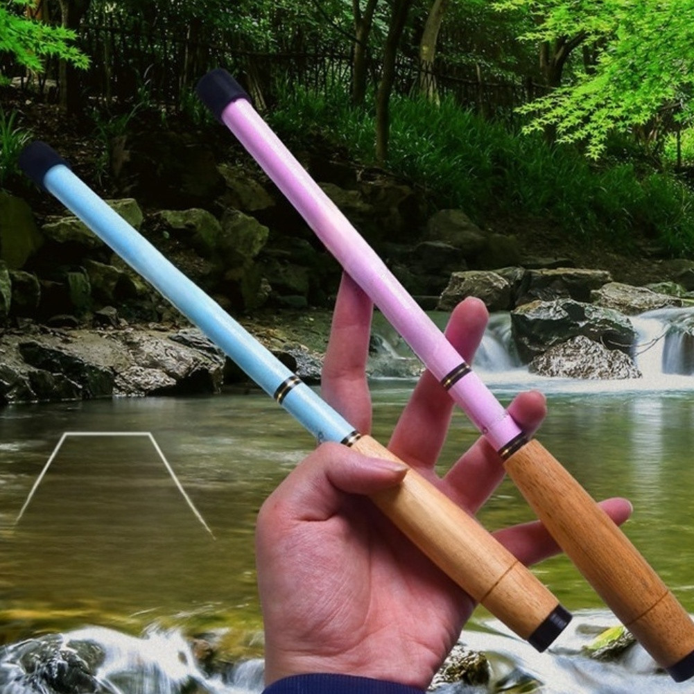 Carbon Fiber Telescopic Fishing Rod for Stream Fishing 5 Section Compact