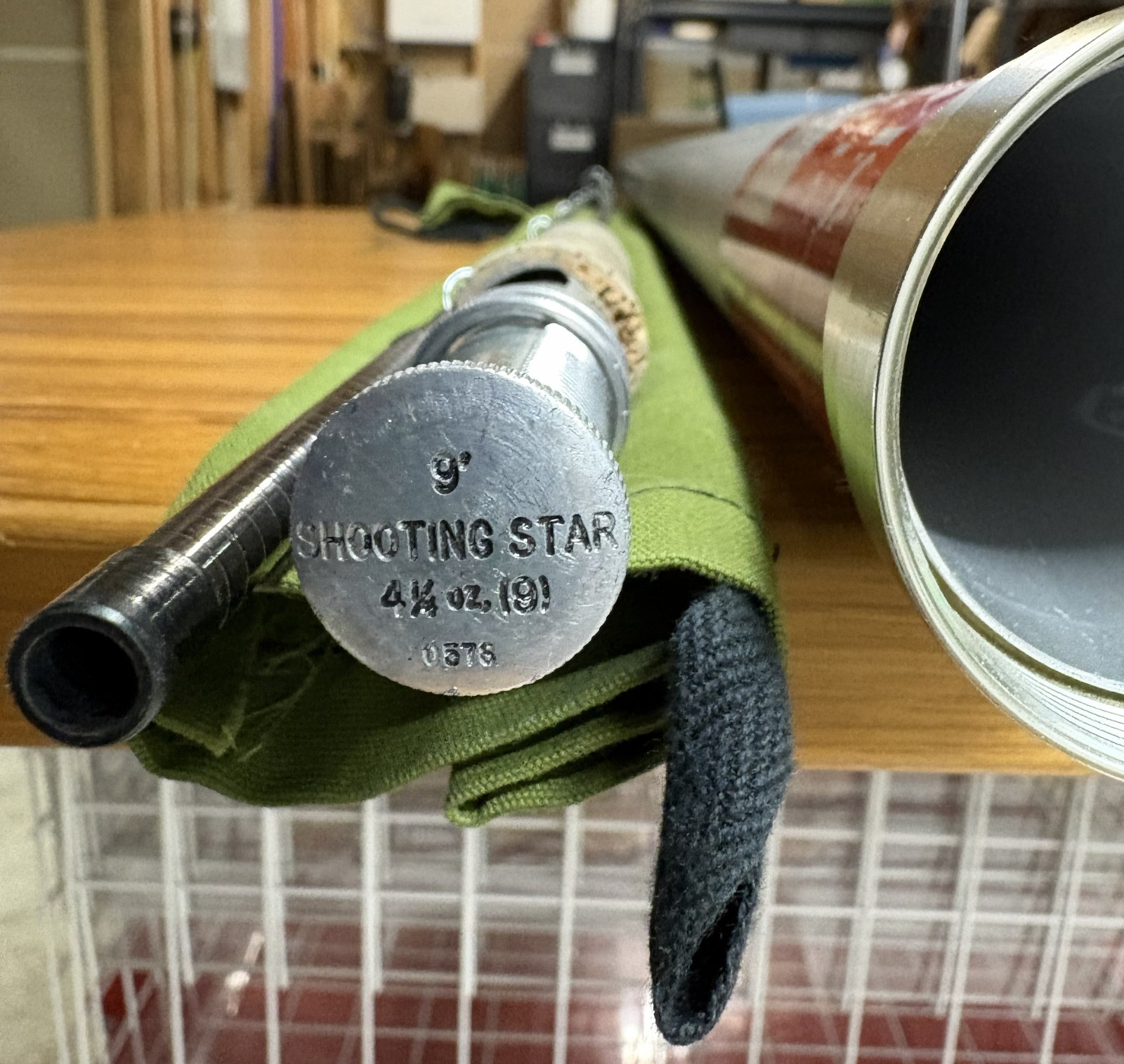Orvis 9’ Shooting Star Graphite Fly Rod, #9 wt, 4.25oz 2pc With Tube And Sock